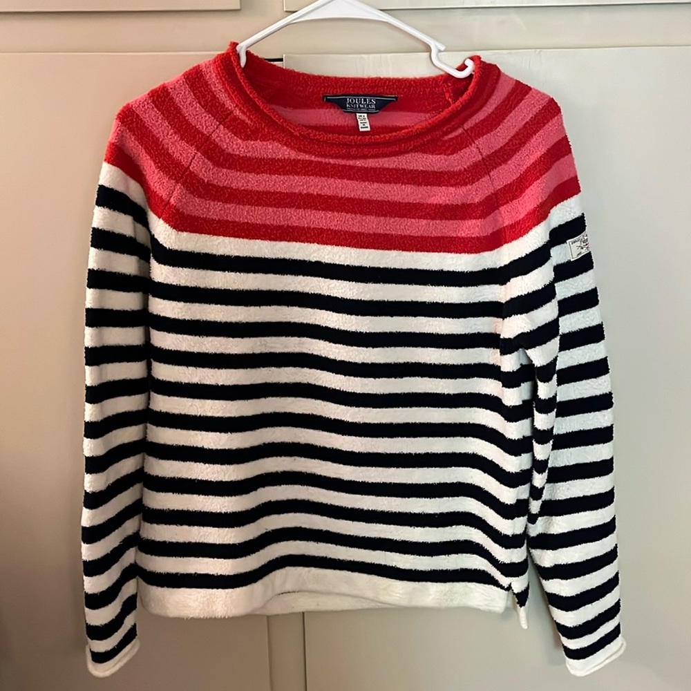 Joules knitwear fleece roll neck top